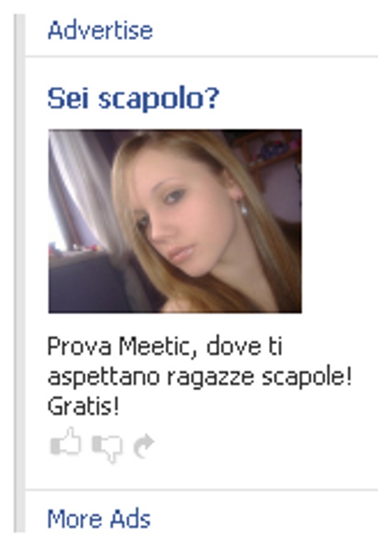  Sei scapolo? Prova Meetic, dove ti aspettano ragazze scapole! Gratis!