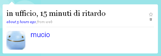 In ufficio, quindici minuti di ritardo