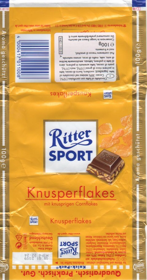 Ritter ai Cornflakes